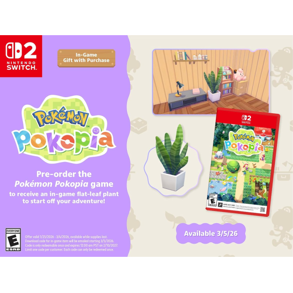 Pokemon Pokopia (Nintendo Switch 2) | Klikk Malta