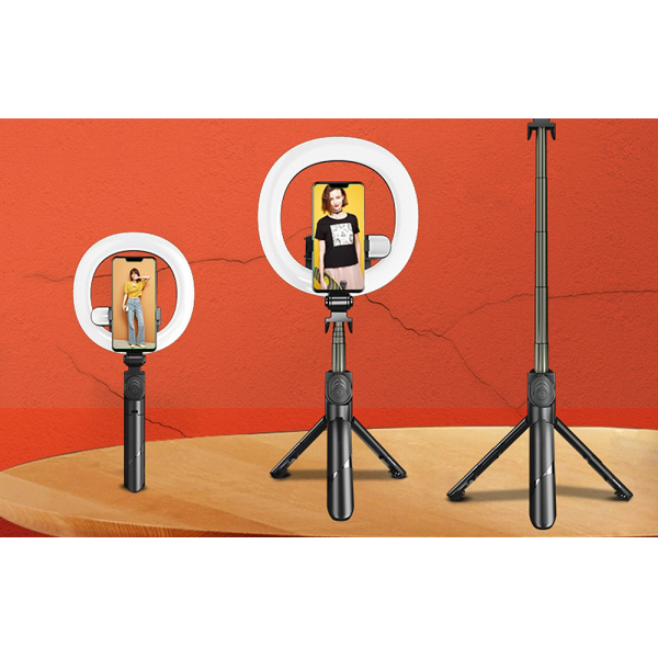 Puluz Selfie Stick / Tripod with LED Ring L... | Klikk Malta