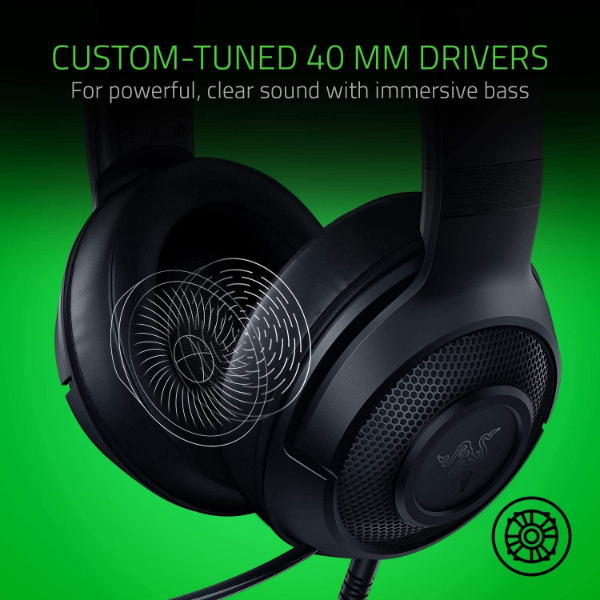 Razer Kraken X Lite Essential Gaming Headset | Klikk Malta
