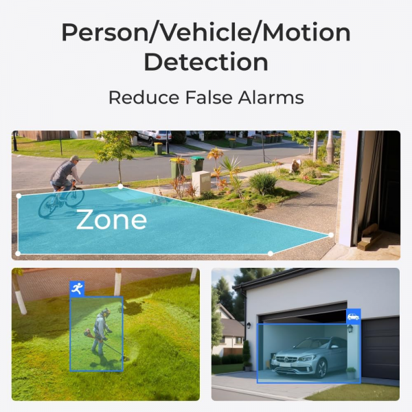 Reolink P330 4K 8MP Outdoor PoE Camera | Klikk Malta