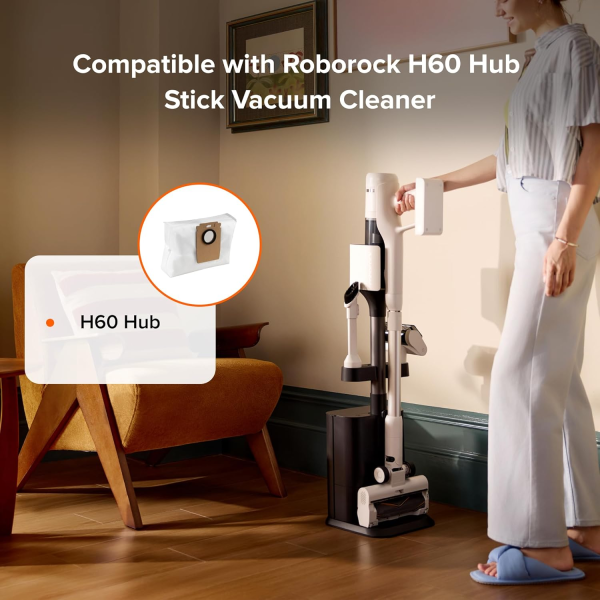 Roborock Disposable Dust Bag 12-pk (H60HU) | Klikk Malta