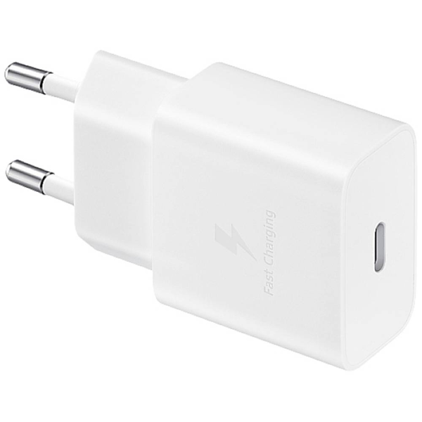Samsung 15W EU Plug USB-C Charger White | Klikk Malta