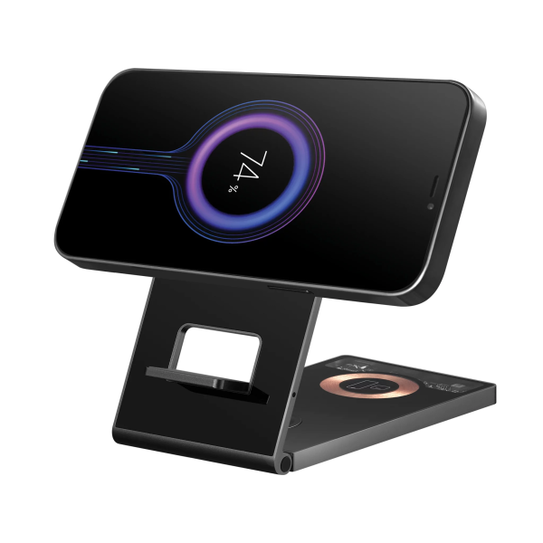 Sandberg 3-in-1 Wireless Charger Stand 15W | Klikk Malta
