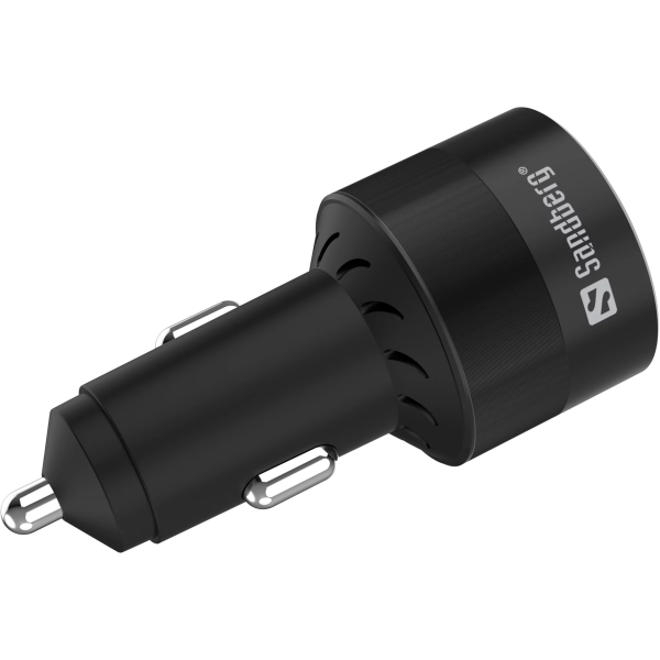 Sandberg 3-port Car Charger 130W (2xUSB-C U... | Klikk Malta