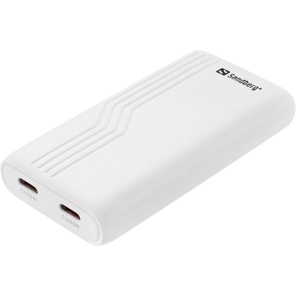 Sandberg 65W Travel Wall Charger US/UK/EU/AU | Klikk Malta