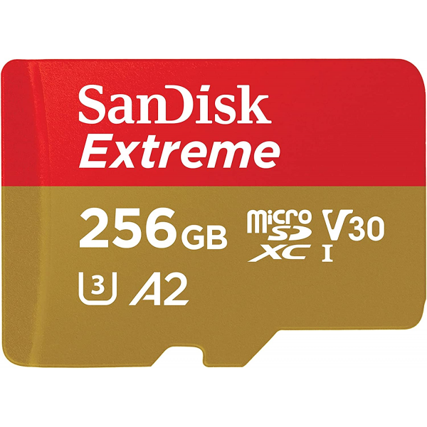 SanDisk 256GB Extreme A2 UHS-I U3 Micro SDX... | Klikk Malta
