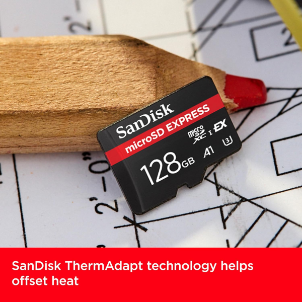 SanDisk 128GB Micro SD Express 880MB/s | Klikk Malta