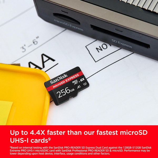 SanDisk 256GB Micro SD Express 880MB/s | Klikk Malta