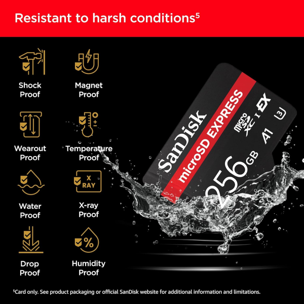 SanDisk 256GB Micro SD Express 880MB/s | Klikk Malta