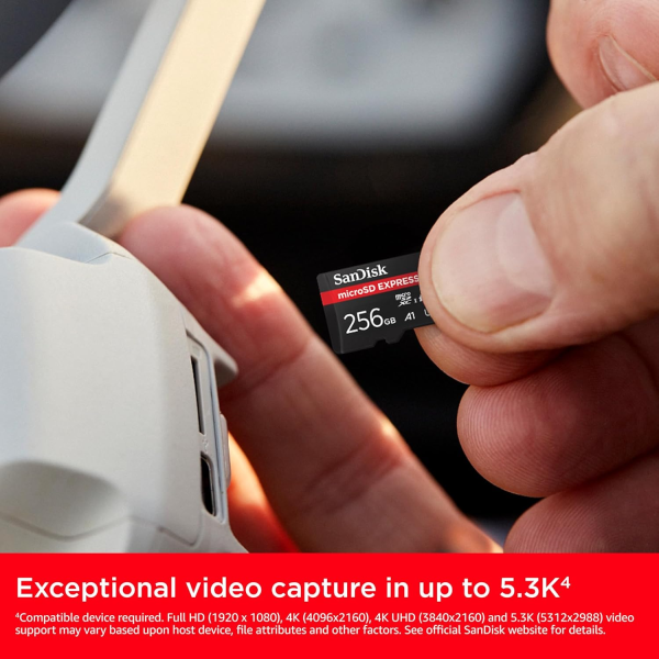 SanDisk 256GB Micro SD Express 880MB/s | Klikk Malta