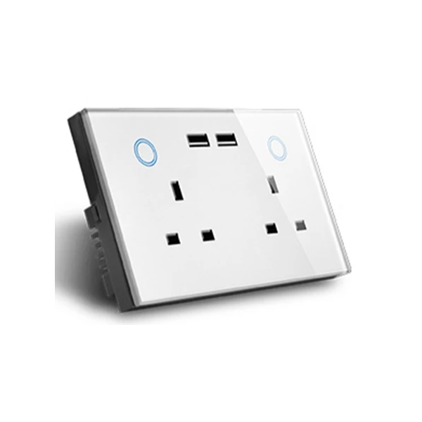 Smartlife Wi-Fi Smart USB UK Wall Socket | Klikk Malta