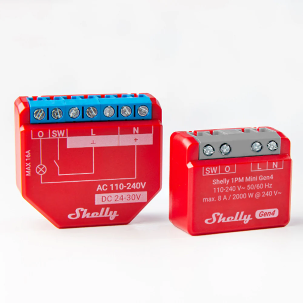 Shelly 1PM Mini Gen4 1-channel Smart Switch... | Klikk Malta