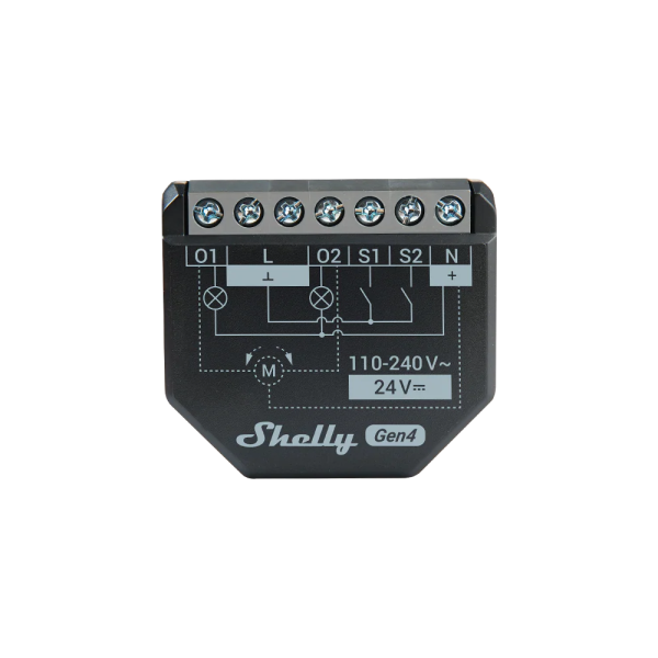 Shelly 2PM Gen4 Smart Switch with Power Mon... | Klikk Malta