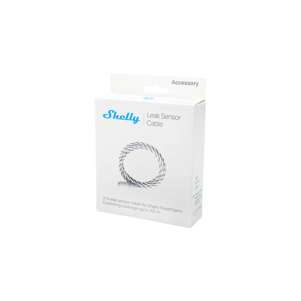 Shelly Flood Gen4 Smart Leak Sensor Cable E... | Klikk Malta