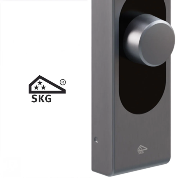 Shelly LOQED Touch Smart Lock Silver Edition | Klikk Malta