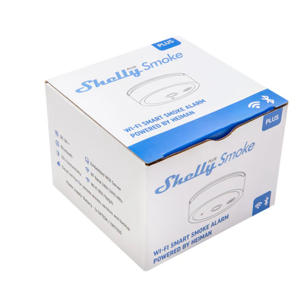 Shelly Plus Smoke Alarm Smart Sensor | Klikk Malta