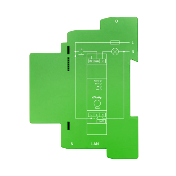 Shelly Pro Dimmer 1PM 1-channel Smart Dimmi... | Klikk Malta