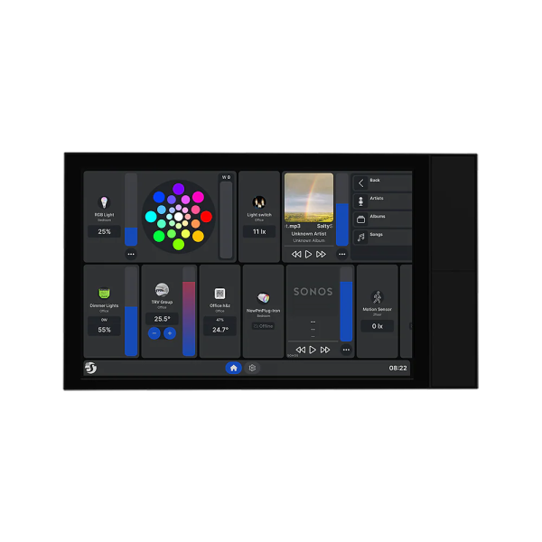 Shelly Smart Wall Display XL Black | Klikk Malta