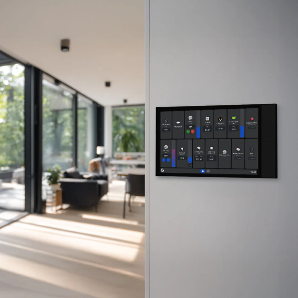 Shelly Smart Wall Display XL Black | Klikk Malta