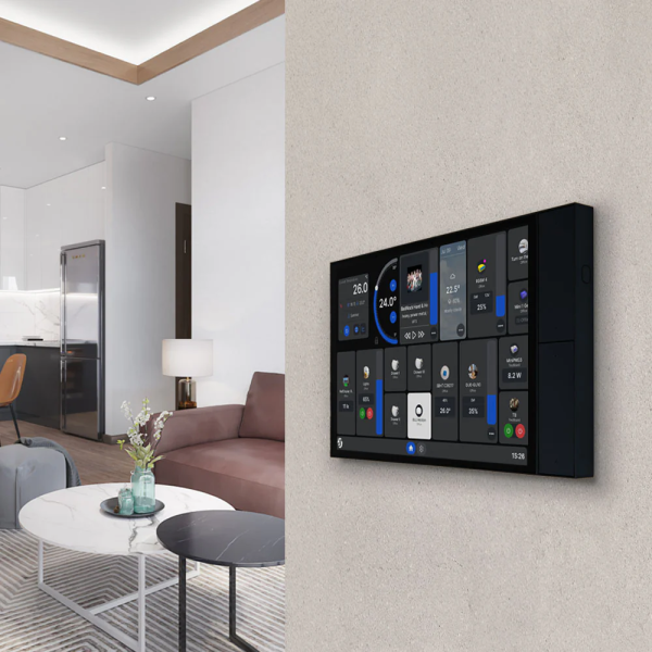 Shelly Smart Wall Display XL Black | Klikk Malta