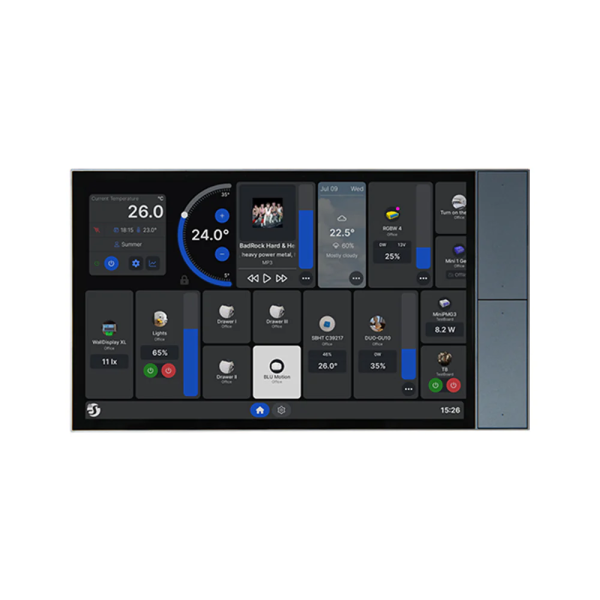 Shelly Smart Wall Display XL Grey | Klikk Malta
