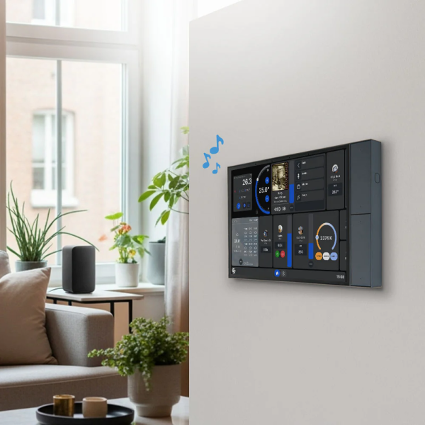 Shelly Smart Wall Display XL Grey | Klikk Malta