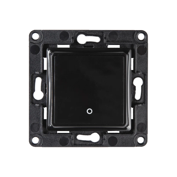 Shelly Smart Wall Switch 1-gang Black | Klikk Malta