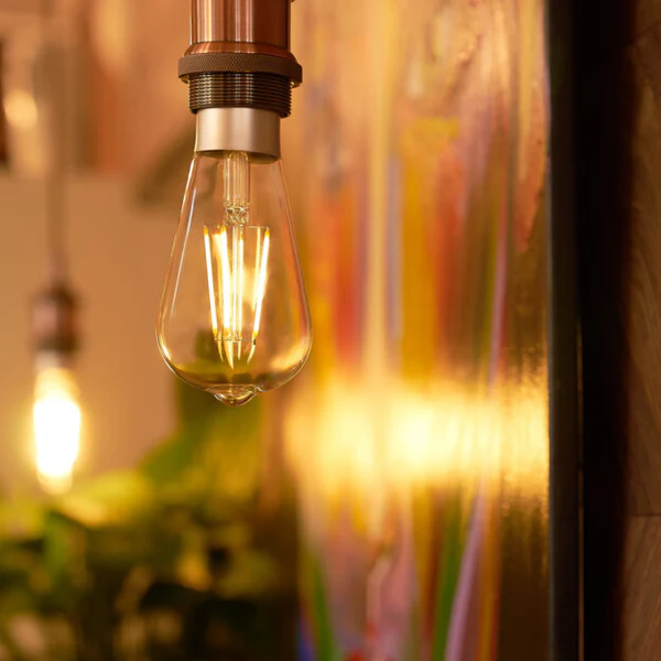 Shelly Vintage E27 ST64 Smart LED Bulb | Klikk Malta