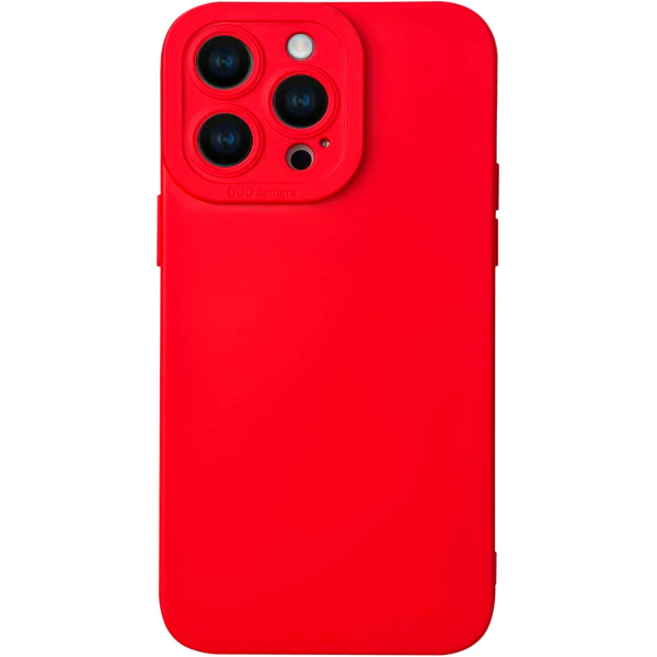 Silicone Case for iPhone 16e/17e Red | Klikk Malta