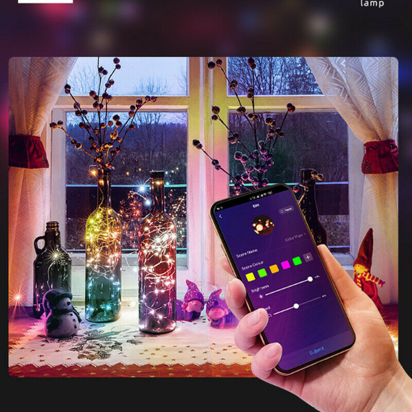 Smart Wi-Fi Fairy RGB Lights USB Powered 10... | Klikk Malta