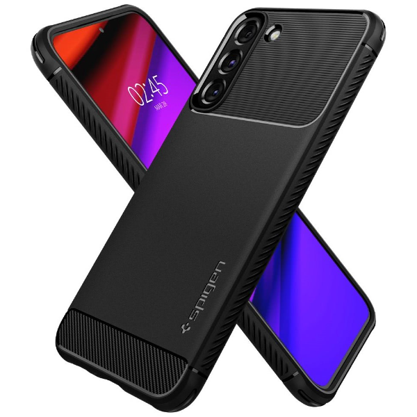 Spigen Matte Black Rugged Armor Case for Sa... | Klikk Malta