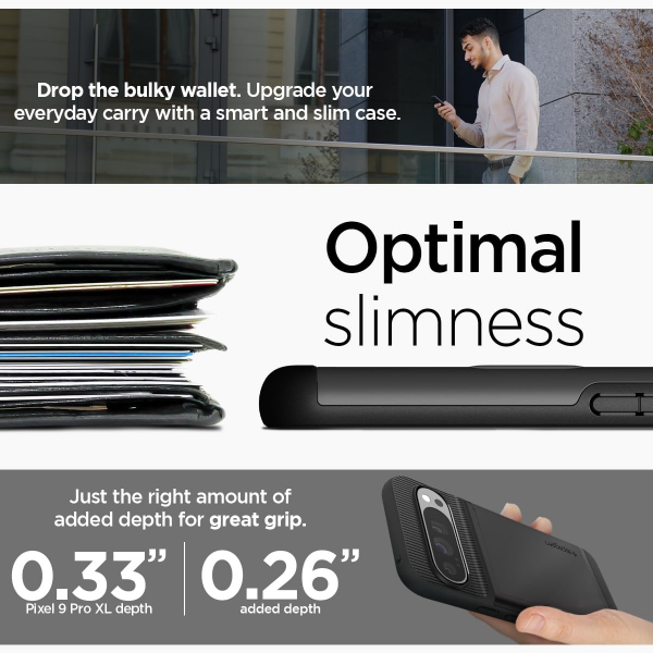 Spigen Black Slim Armor CS Back Protective ... | Klikk Malta