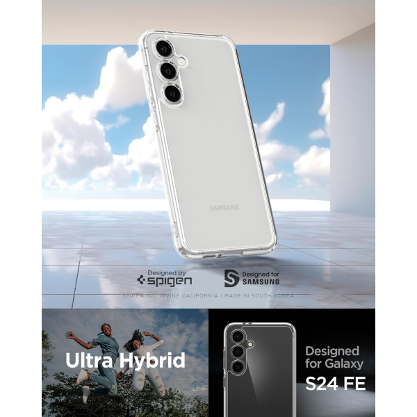 Spigen Crystal Clear Ultra Hybrid Back Prot... | Klikk Malta