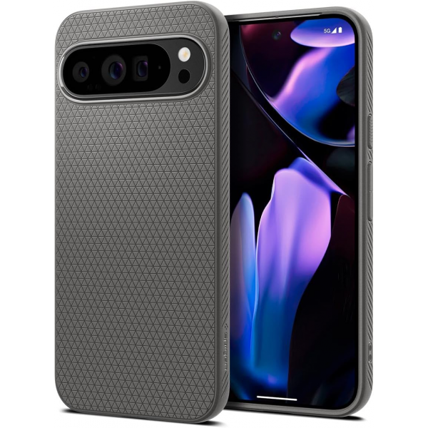 Spigen Marble Grey Liquid Air Back Protecti... | Klikk Malta