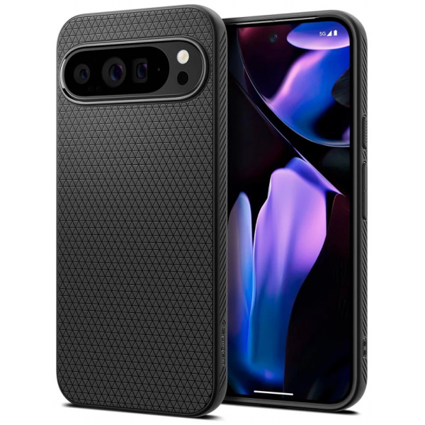 Spigen Matte Black Liquid Air Back Protecti... | Klikk Malta