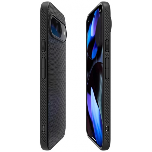 Spigen Matte Black Liquid Air Back Protecti... | Klikk Malta