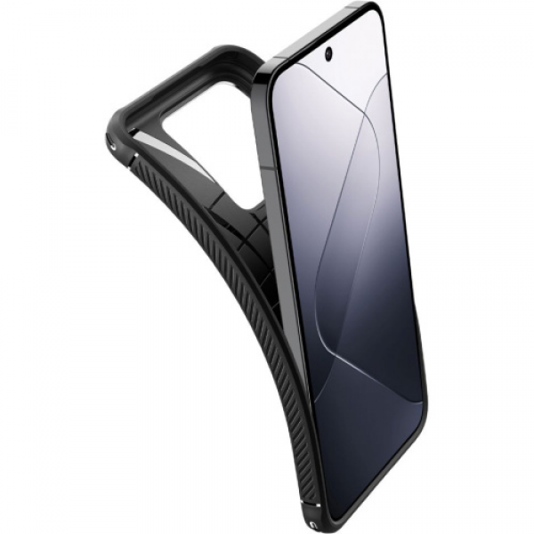 Spigen Matte Black Rugged Armor Back Protec... | Klikk Malta
