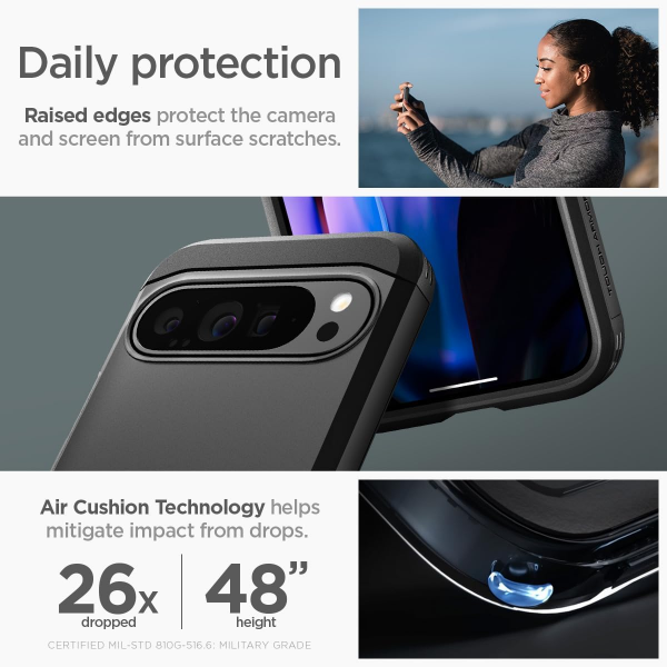 Spigen Tough Armor Back Protective Case for... | Klikk Malta
