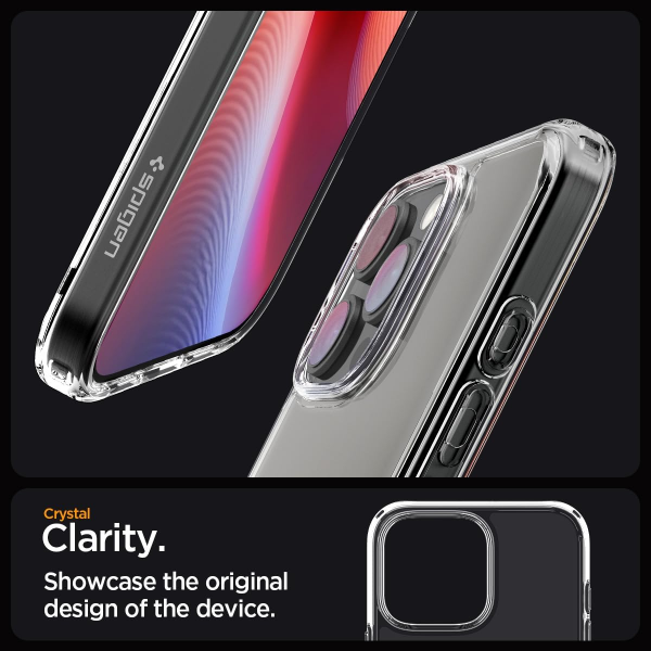 Spigen Ultra Hybrid Clear Back Case for App... | Klikk Malta