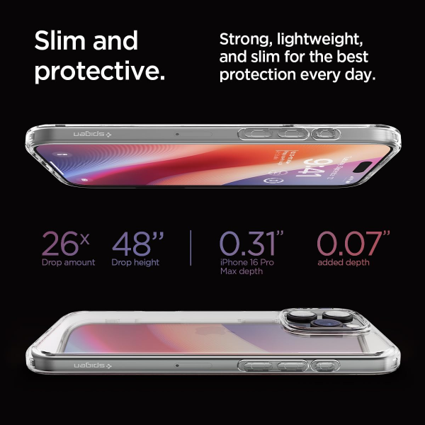 Spigen Ultra Hybrid Clear Back Case for App... | Klikk Malta