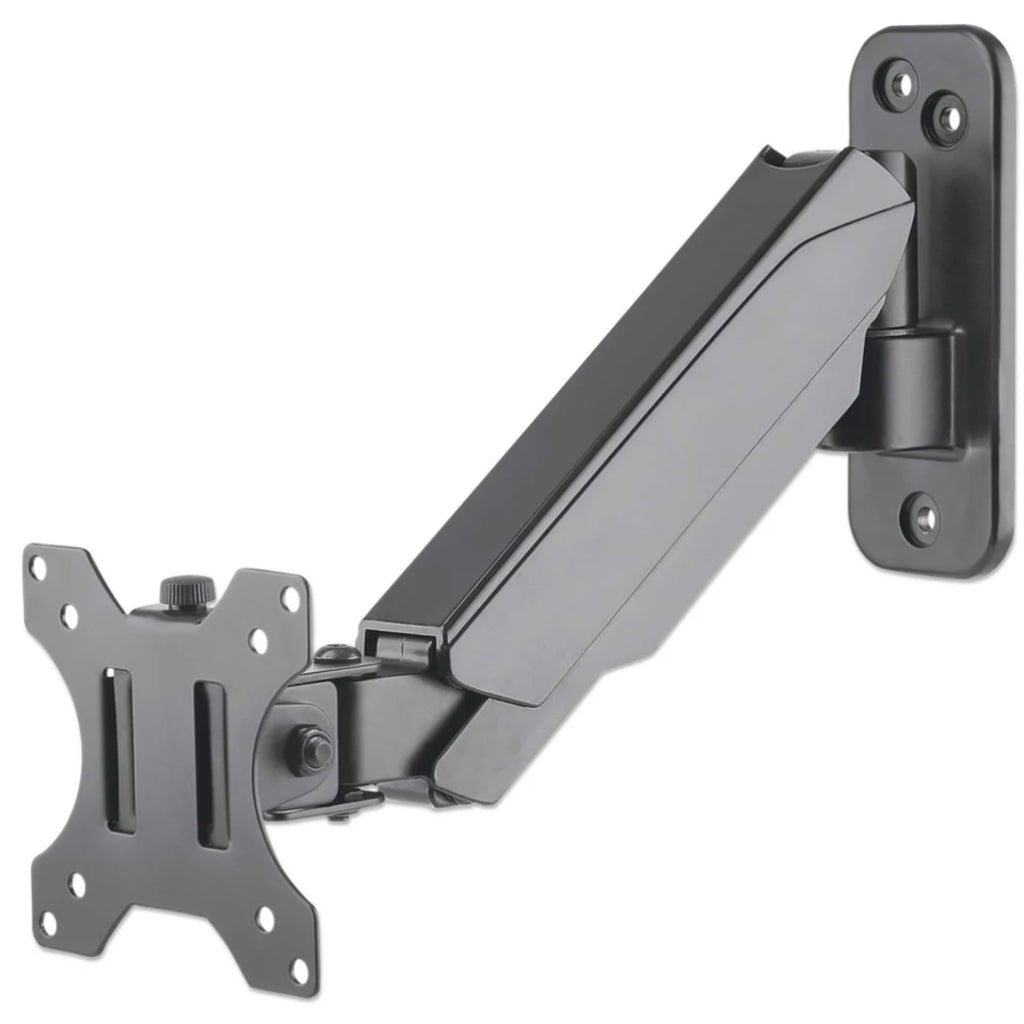 Manhattan Single Monitor Gas Spring Wall Mount 17-32" 9kg