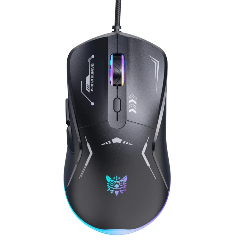 Onikuma CW917 Wired Gaming Mouse Black