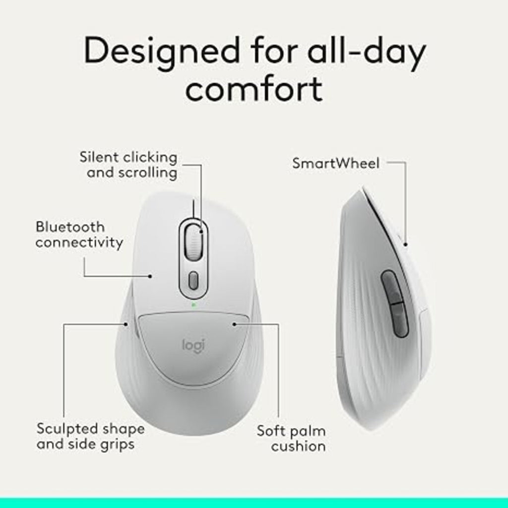 Logitech M850 L Signature Comfort Plus Wireless Mouse