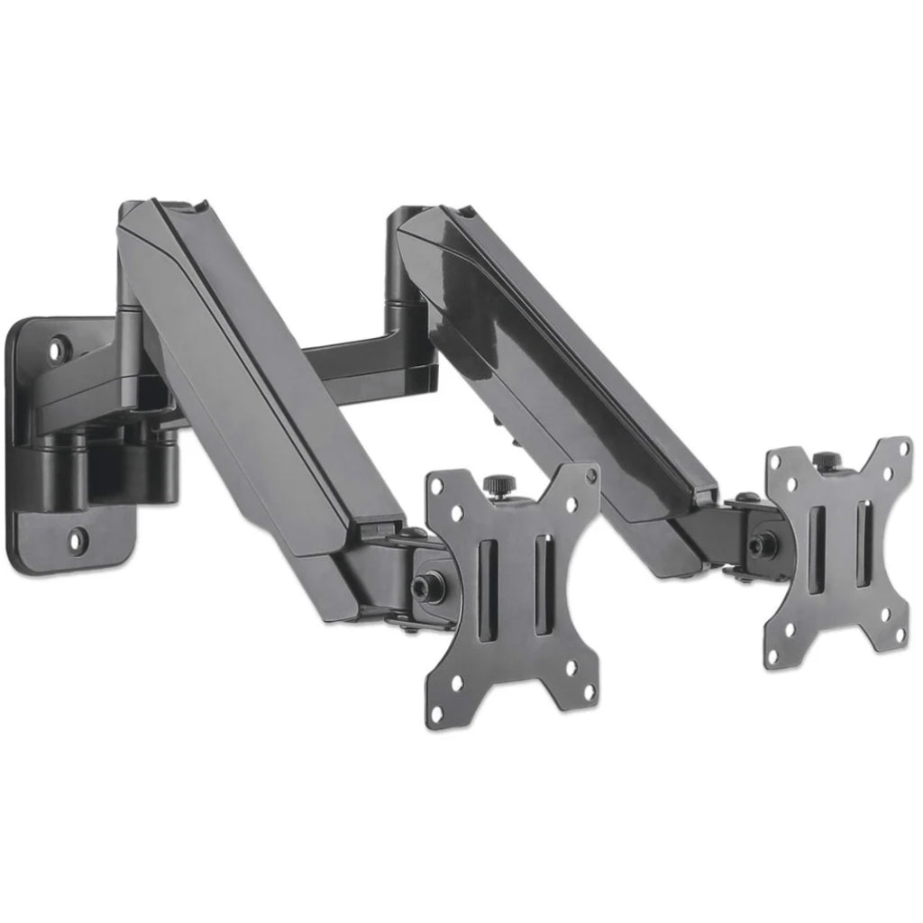Manhattan Dual Monitor Gas Spring Wall Mount 17-32" 8kg