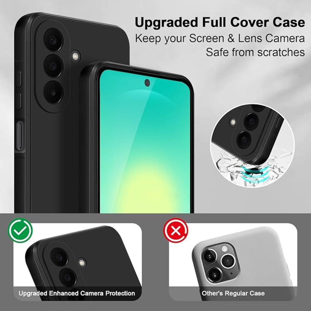 Silicone Case for Samsung Galaxy A27 5G Black