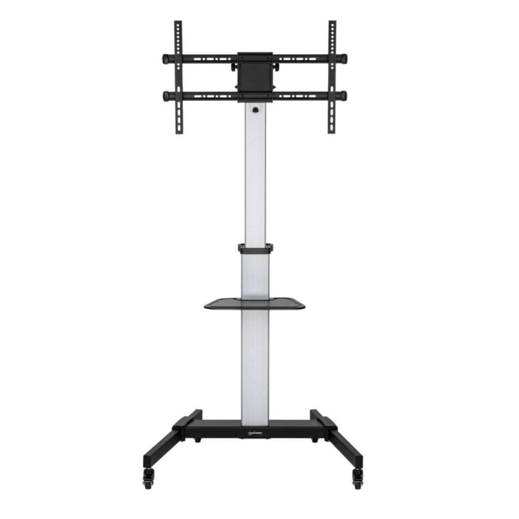 Manhattan Aluminum Height-Adjustable TV Cart 37-86" 50kg