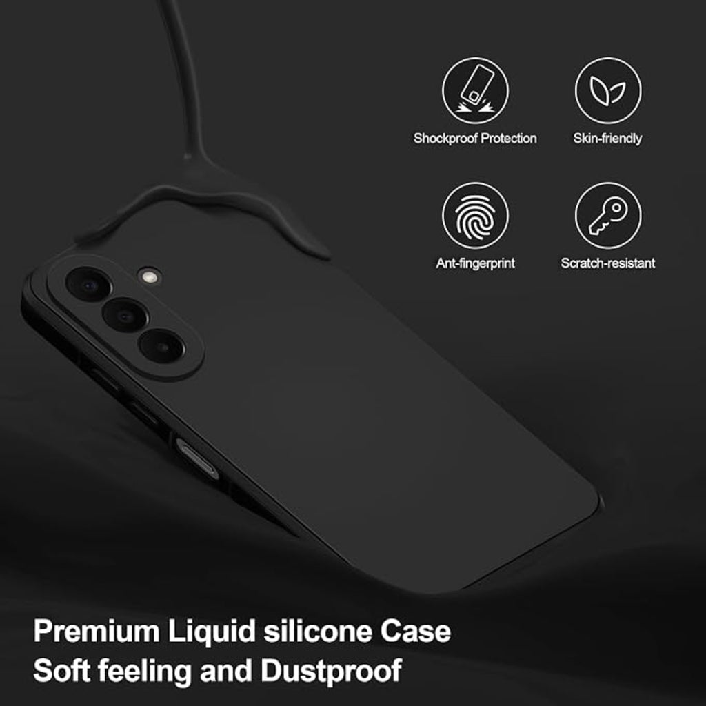 Silicone Case for Samsung Galaxy A27 5G Black