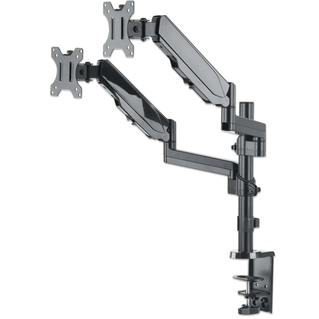 Manhattan Dual Monitor Gas Spring Mount 17-32" 9kg