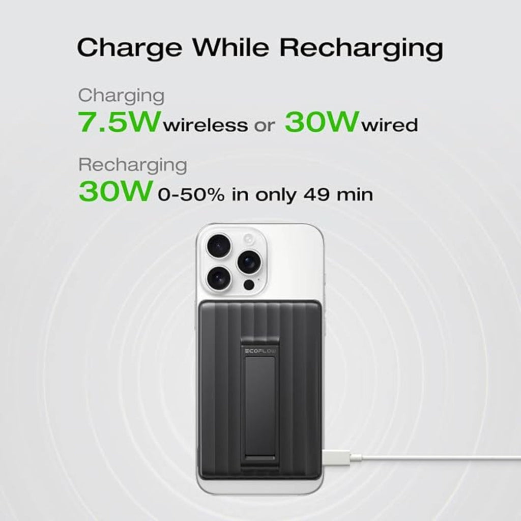 EcoFlow RAPID Mag Power Bank 10,000mAh 30W 7.5W Black