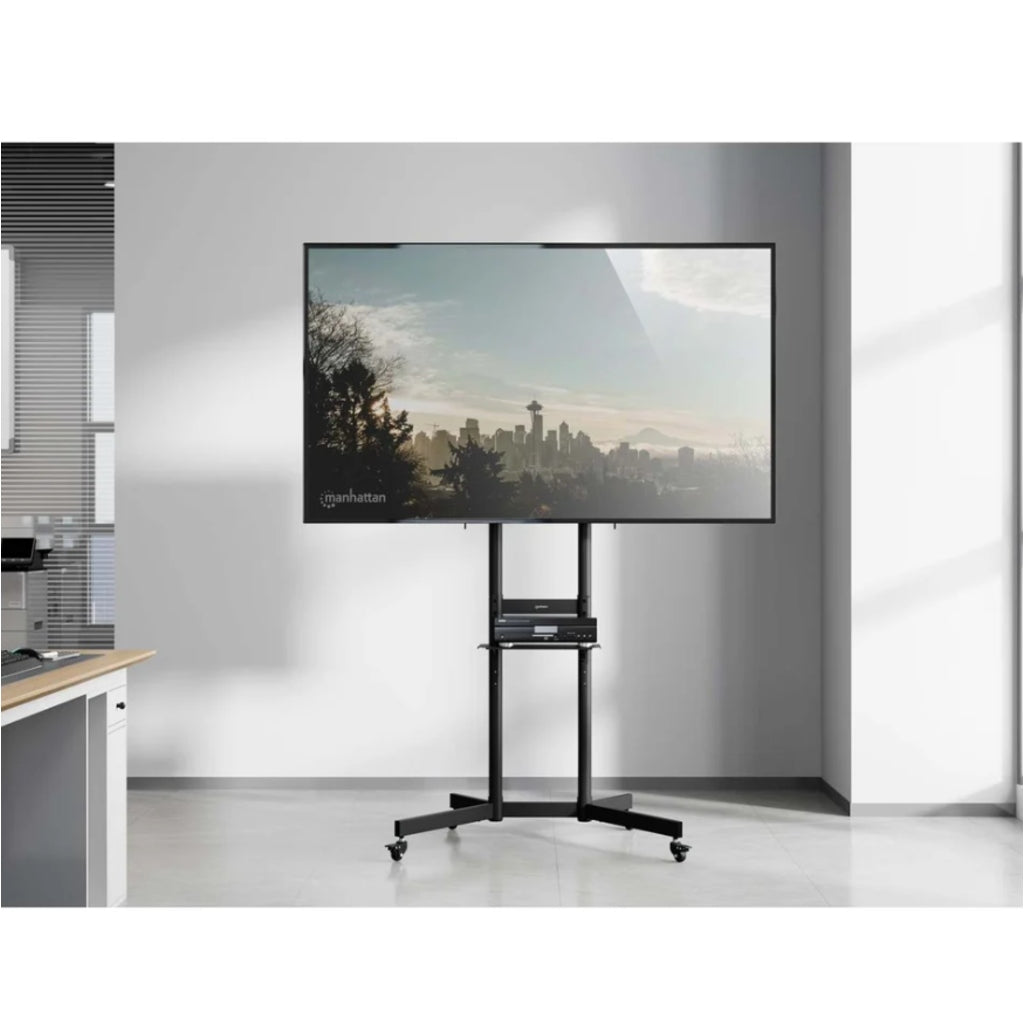 Manhattan Height-Adjustable TV Cart 37-70" 70kg